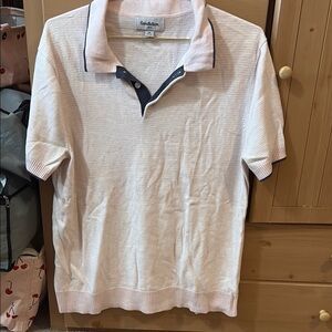 Goodfellow & Co White Polo Shirt Classic Short Sleeve